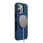 On the Dot | Navy Polka Dot Case