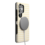 Pastel Picnic | Yellow Gingham Case