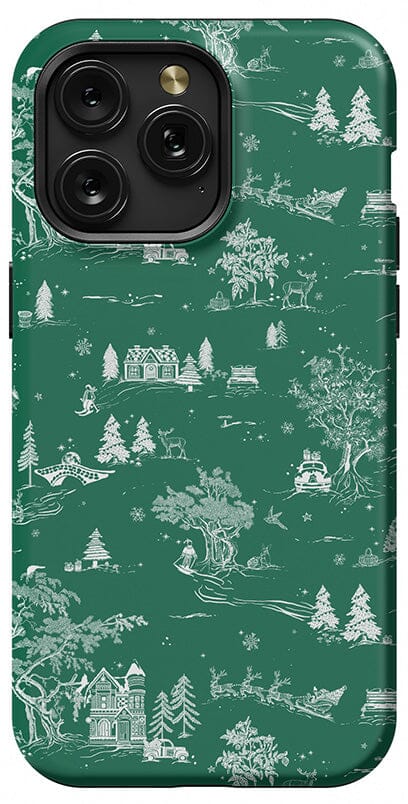 Home for the Holidays | Mountain Town Case Phone Case Casetry Essential + MagSafe® iPhone 15 Pro Max 