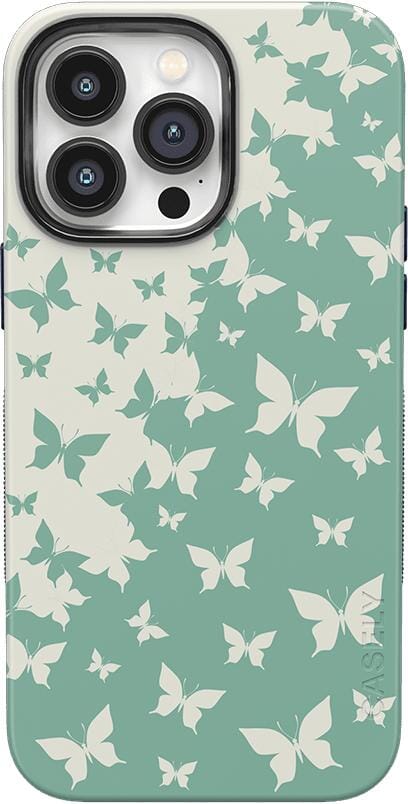 Butterfly Effect | Sage Colorblock Case iPhone Case get.casely Bold + MagSafe® iPhone 14 Pro Max 