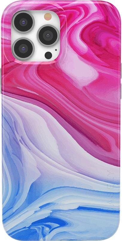 Land & Sea | Marble Swirl iPhone Case iPhone Case get.casely Classic + MagSafe® iPhone 13 Pro 