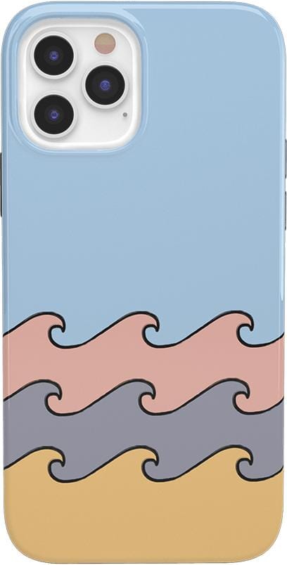 High Tide | Layered Ocean Waves Case iPhone Case get.casely Classic iPhone 12 Pro 