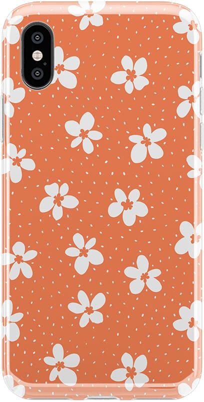 Flower My World | Burnt Orange Floral Case iPhone Case get.casely Classic iPhone 12 Pro Max 