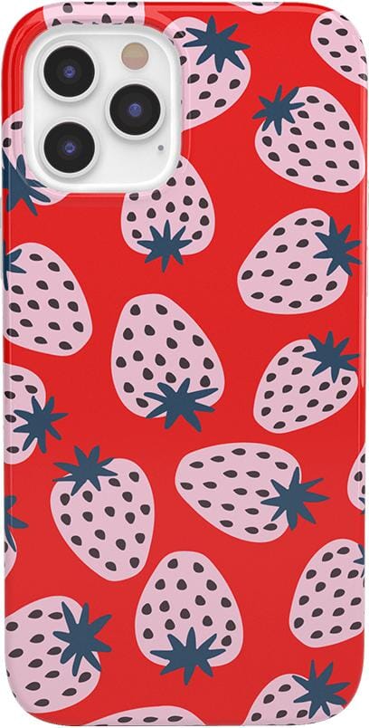 I'd Pick You | Red Strawberry Case iPhone Case get.casely Classic iPhone 12 Pro Max 