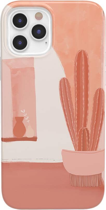 Desert Daze | Peachy Cactus Case iPhone Case get.casely Classic iPhone 12 Pro Max 