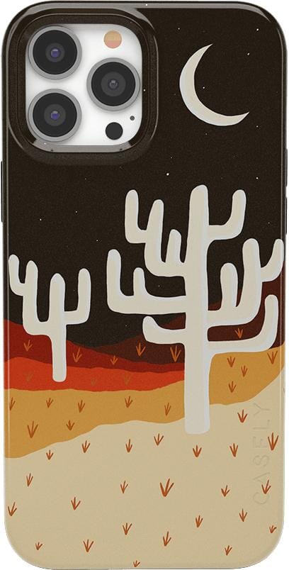 Desert Nights | Cactus Colorblock Case iPhone Case get.casely Bold + MagSafe® iPhone 13 Pro Max 