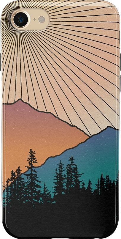 Golden Hour | Mountain Sunset Case iPhone Case get.casely Classic + MagSafe® iPhone 15 Pro Max 