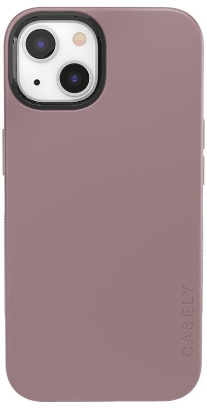 Purple Taupe on Nude | Ultra-Protective Bold Case iPhone Case get.casely Bold + MagSafe® iPhone 13 Pro 