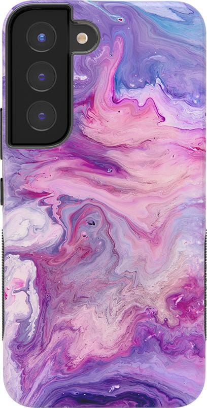 Tie Dying Over You | Purple Marble Samsung Case Samsung Case get.casely Bold Galaxy S22 