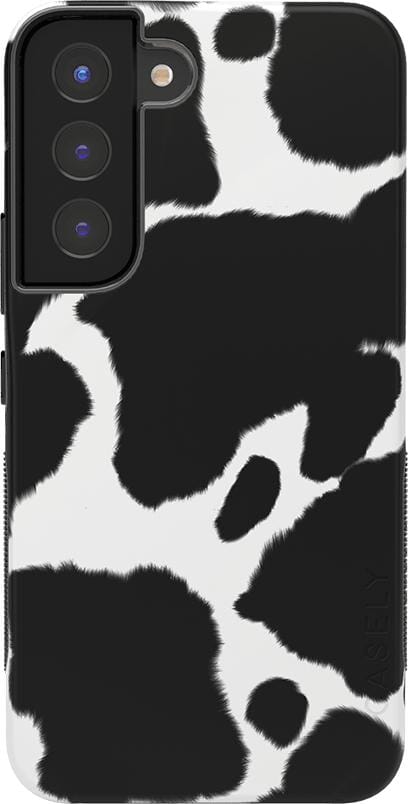 Current MOOd | Cow Print Samsung Case Samsung Case get.casely Bold Galaxy S22 