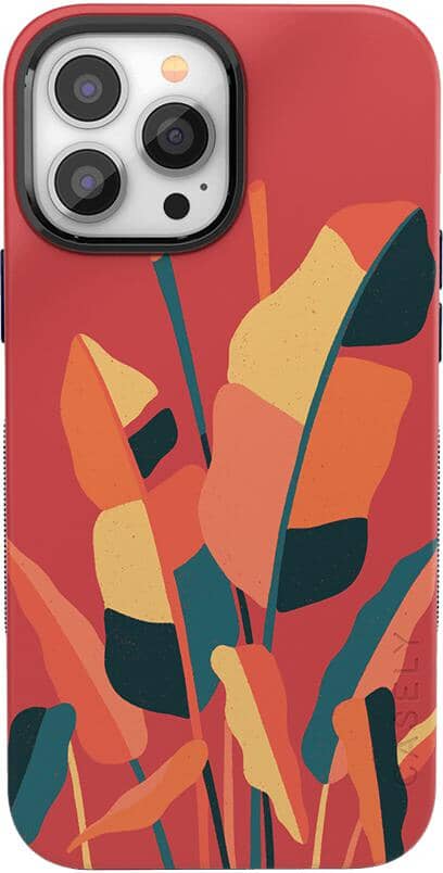 Let it Grow | Banana Leaf Floral Case iPhone Case get.casely Classic + MagSafe® iPhone 13 Pro 