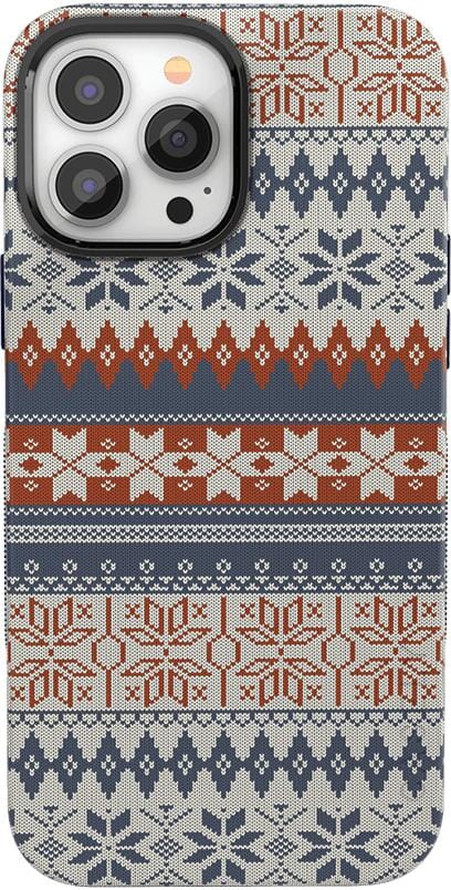 Sweater Weather | Holiday Knit Case iPhone Case get.casely Classic + MagSafe® iPhone 13 Pro Max 