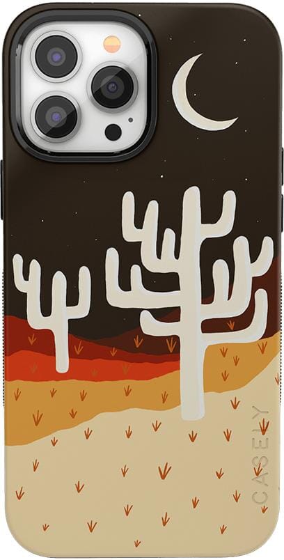Desert Nights | Cactus Colorblock Case iPhone Case get.casely Bold + MagSafe® iPhone 13 Pro Max 
