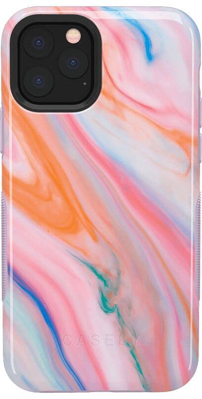 You're a Gem | Rainbow Marble Swirl Case iPhone Case get.casely Bold iPhone 11 Pro 