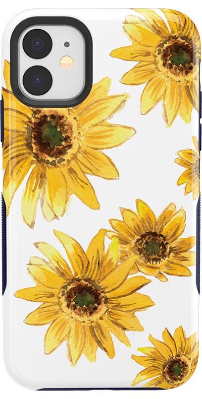 Golden Garden | Yellow Sunflower Floral Case iPhone Case get.casely Classic iPhone 12 Pro 
