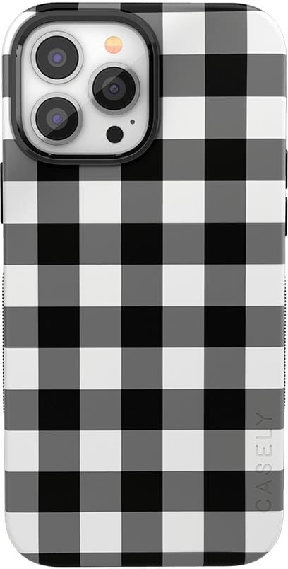 Check Me Out | Checkerboard Case iPhone Case get.casely Classic + MagSafe® iPhone 13 Pro