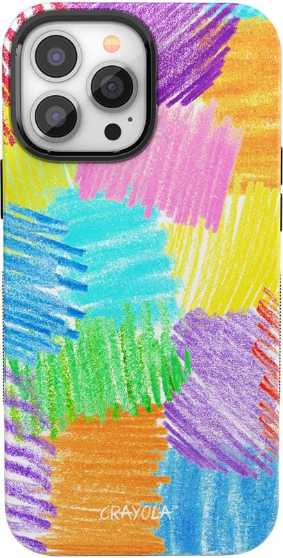 Scribble Me That | Crayola Rainbow Pencil Case iPhone Case Crayola Classic + MagSafe® iPhone 13 Pro Max 