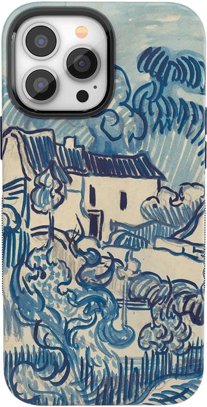 Van Gogh | Landscape With Houses Phone Case iPhone Case Van Gogh Museum Classic + MagSafe® iPhone 13 Pro Max