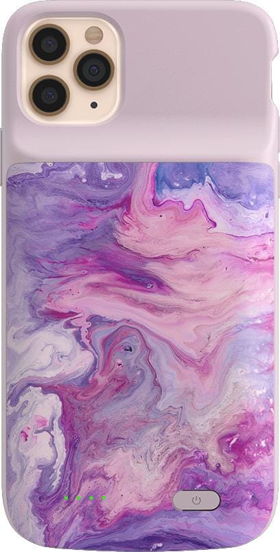 Tie Dying Over You | Purple Marble iPhone Case iPhone Case get.casely Classic + MagSafe® iPhone 15 Pro Max 