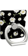 Daisy Daydream | Black Floral Phone Ring Phone Ring get.casely 