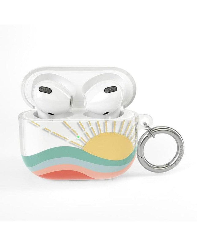 AirPods 3 Case SHOPSTORM_HIDDEN_PRODUCT Casely Club Here Comes the Sun | Colorblock Sunset AirPods 3 Case 
