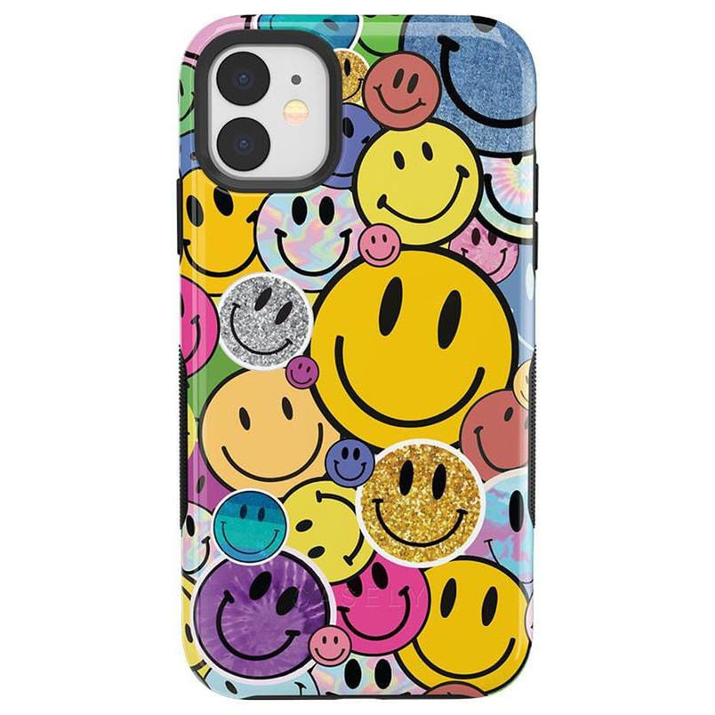 All Smiles | Smiley Face Sticker Case iPhone Case get.casely Bold iPhone 11