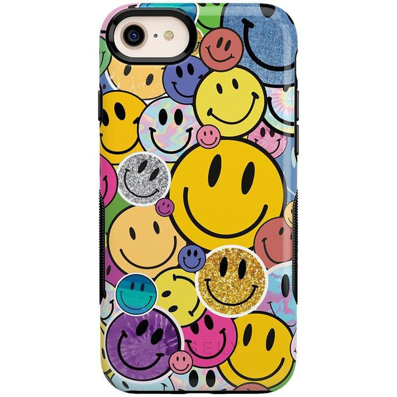 All Smiles | Smiley Face Sticker Case iPhone Case get.casely Bold iPhone SE (2020 & 2022)