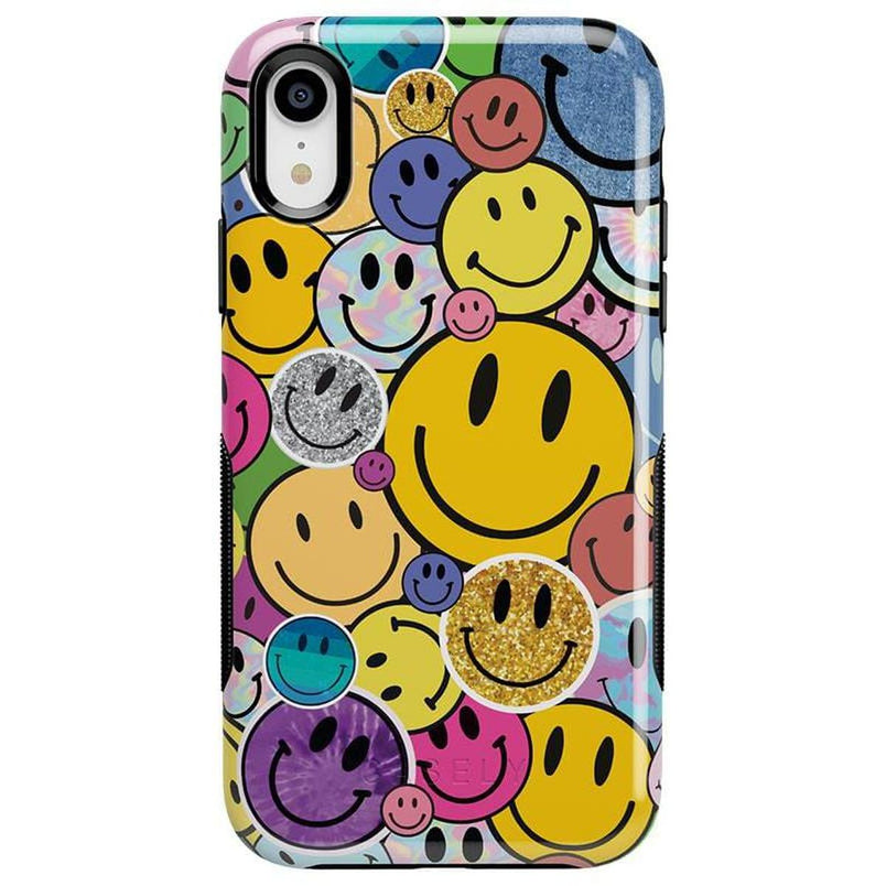 All Smiles | Smiley Face Sticker Case iPhone Case get.casely Bold iPhone XR