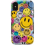 All Smiles | Smiley Face Sticker Case iPhone Case get.casely Bold iPhone XS Max