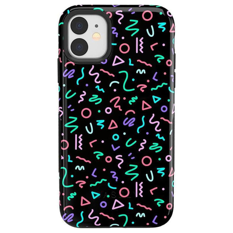 Always Vibing | Glow In The Dark Retro Case iPhone Case get.casely Bold iPhone 11
