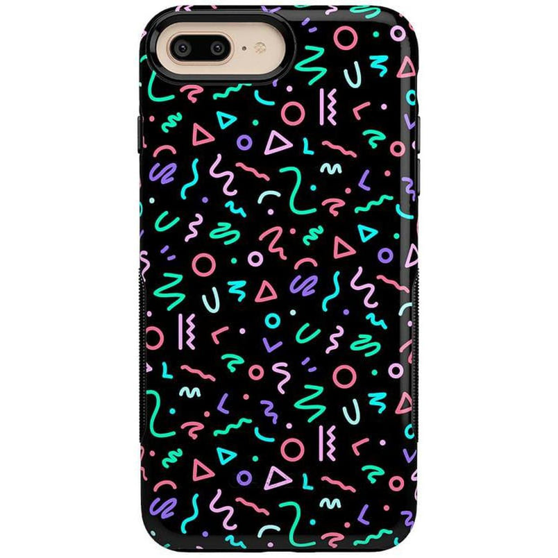 Always Vibing | Glow In The Dark Retro Case iPhone Case get.casely Bold iPhone 6/7/8 Plus