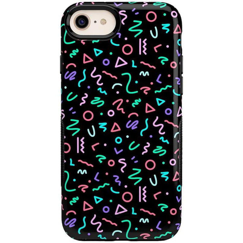 Always Vibing | Glow In The Dark Retro Case iPhone Case get.casely Bold iPhone SE (2020 & 2022)