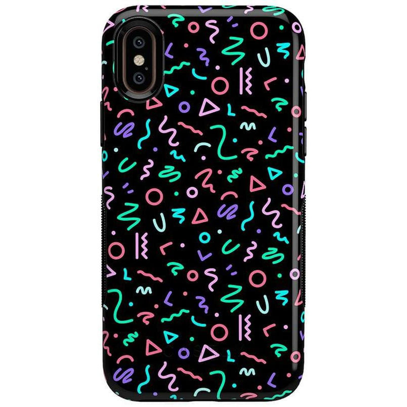 Always Vibing | Glow In The Dark Retro Case iPhone Case get.casely Bold iPhone XS Max 
