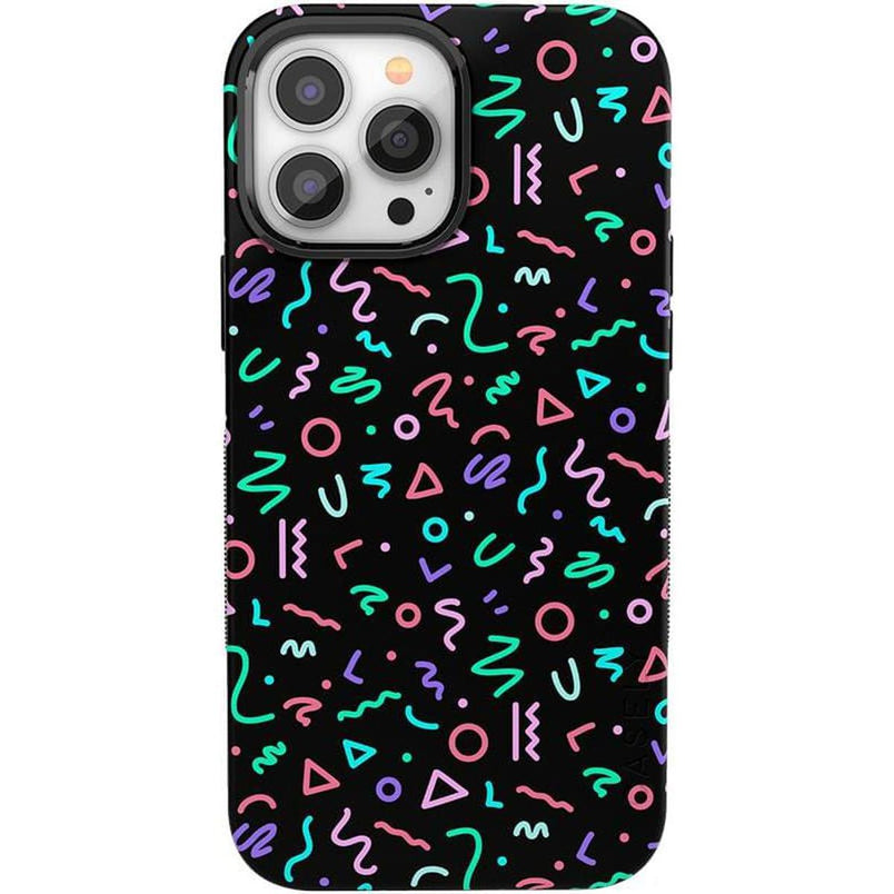 Always Vibing | Glow In The Dark Retro Case iPhone Case get.casely Bold + MagSafe® iPhone 13 Pro