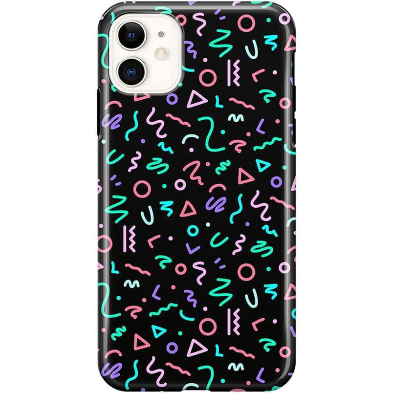 Always Vibing | Glow In The Dark Retro Case iPhone Case get.casely Classic iPhone 11