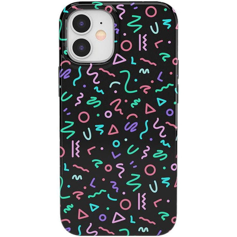 Always Vibing | Glow In The Dark Retro Case iPhone Case get.casely Classic iPhone 12
