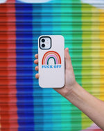 An Ode to 2020 | F*ck Off Rainbow Case iPhone Case get.casely 
