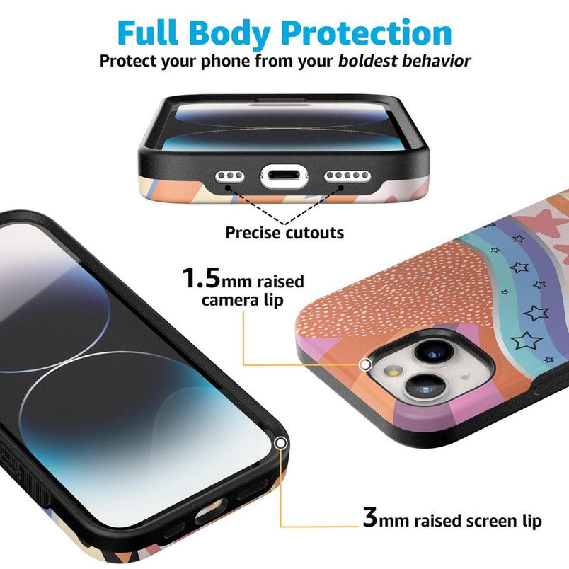 And I Oop | Mixed Swatch Case iPhone Case get.casely