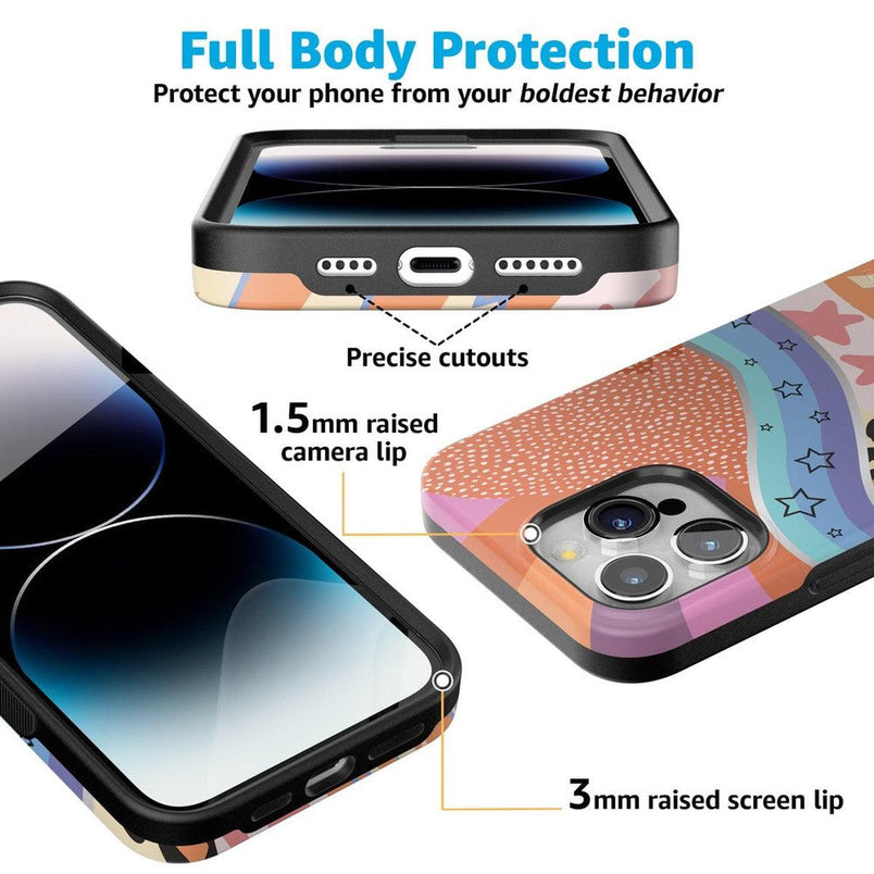 And I Oop | Mixed Swatch Case iPhone Case get.casely