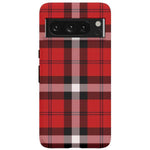 As if! | Red Plaid iPhone Case Phone Case get.casely Essential Google Pixel 8 Pro