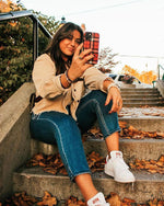 As if! | Red Plaid iPhone Case iPhone Case get.casely 