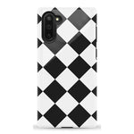 Black Checkerboard | High Contrast Design Case Phone Case Casetry Essential Galaxy Note 10