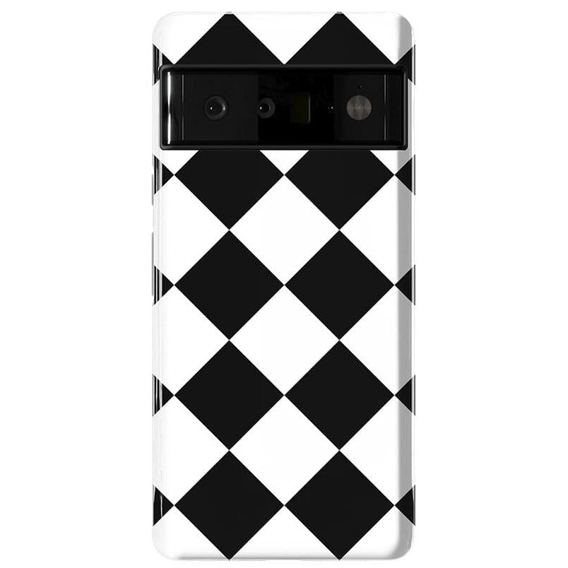 Black Checkerboard | High Contrast Design Case Phone Case Casetry Essential Google Pixel 6 Pro