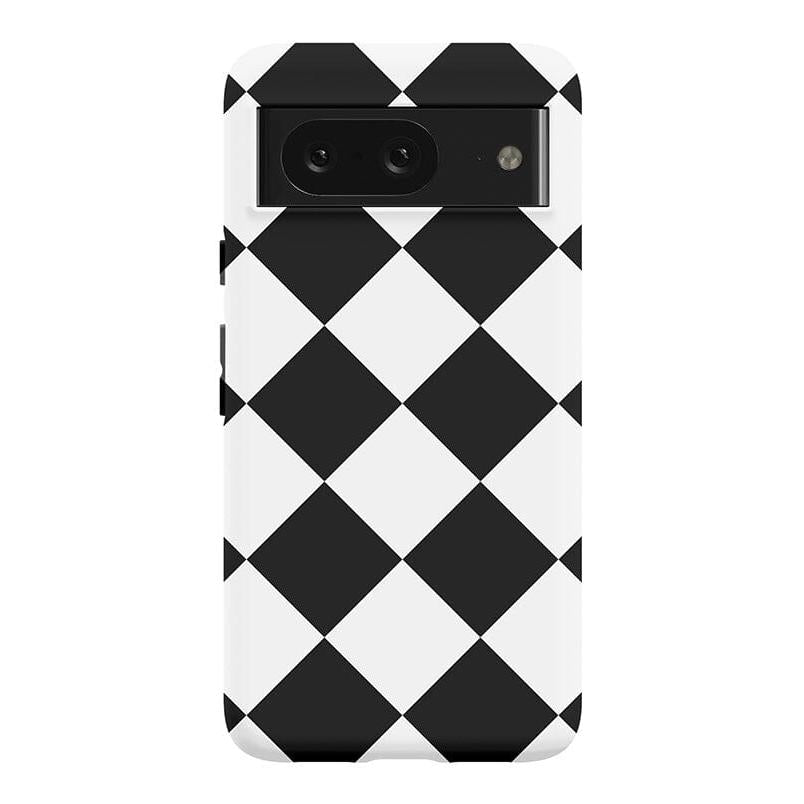 Black Checkerboard | High Contrast Design Case Phone Case Casetry Essential Google Pixel 8
