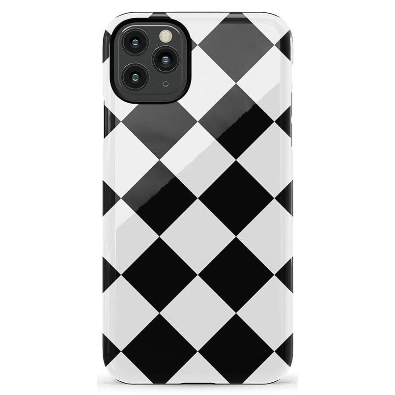 Black Checkerboard | High Contrast Design Case Phone Case Casetry Essential iPhone 11 Pro Max