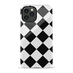 Black Checkerboard | High Contrast Design Case Phone Case Casetry Essential iPhone 11 Pro