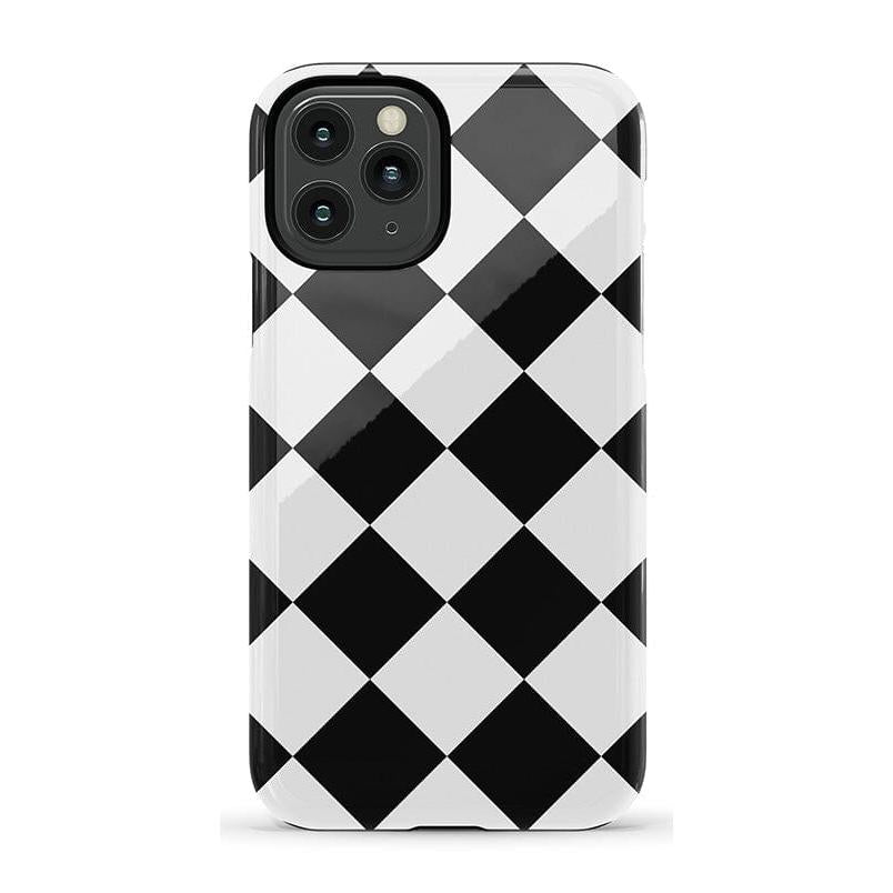 Black Checkerboard | High Contrast Design Case Phone Case Casetry Essential iPhone 11 Pro