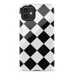 Black Checkerboard | High Contrast Design Case Phone Case Casetry Essential iPhone 11