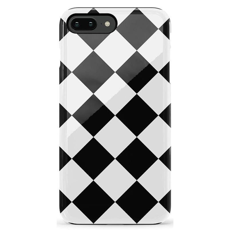 Black Checkerboard | High Contrast Design Case Phone Case Casetry Essential iPhone 6/7/8 Plus