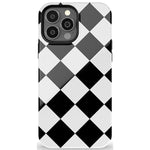 Black Checkerboard | High Contrast Design Case Phone Case Casetry Essential + MagSafe® iPhone 13 Pro Max